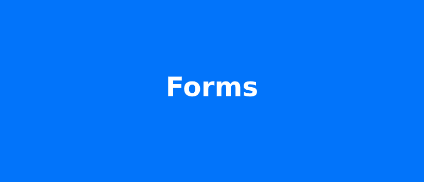 Forms Services